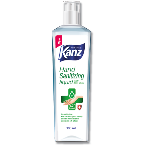 محلول ضدعفونی کننده دست کنز Kanz Sanitising Sanitizing 